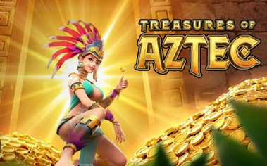 Treasures of Aztec slot game hero